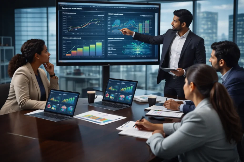 Business simulations for leadership