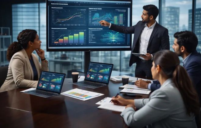 Business simulations for leadership